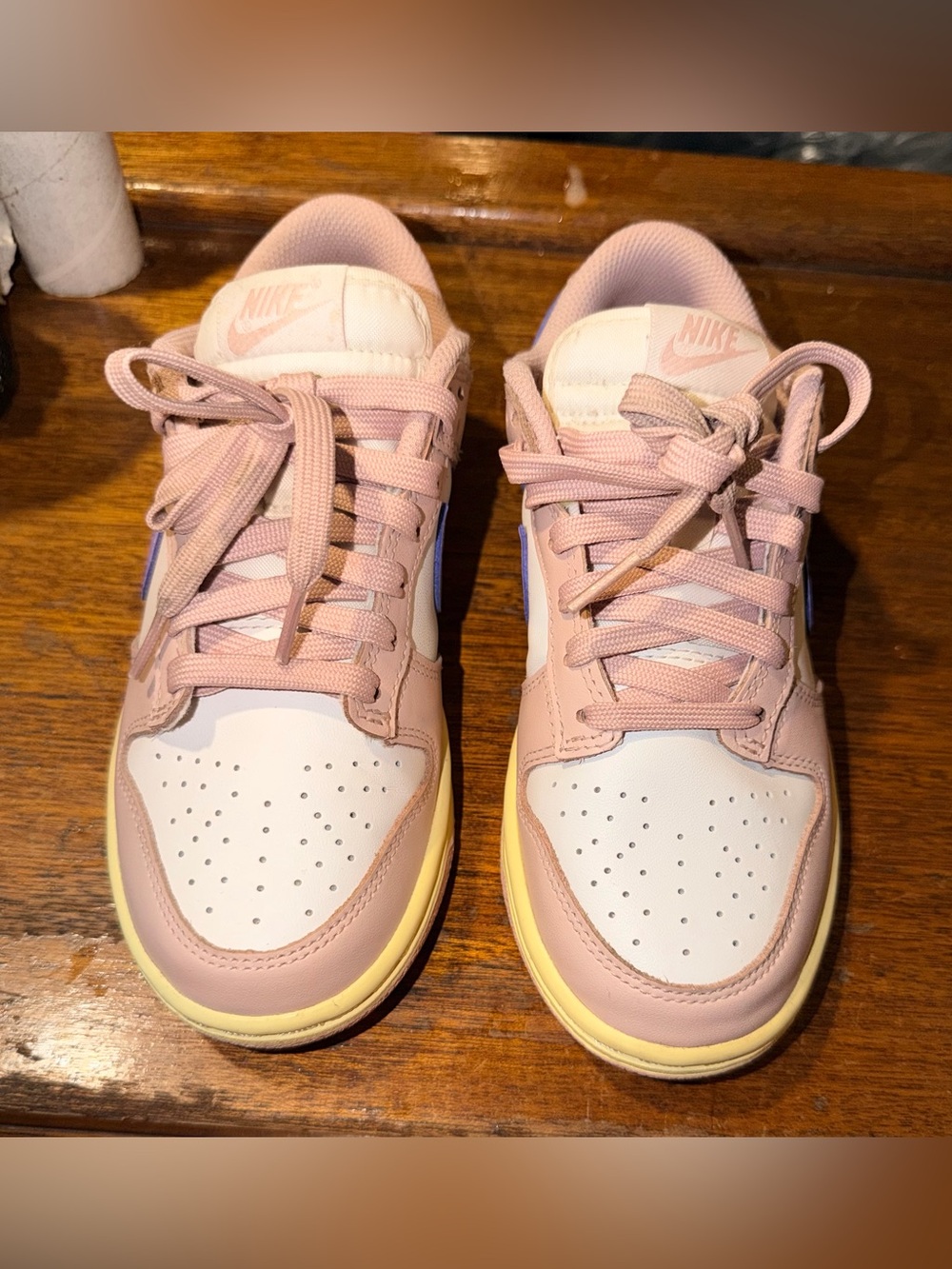 Nike Dunk Low Pink Oxford Women Size 6